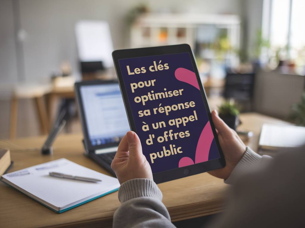 « Les clés pour optimiser sa réponse à un appel d’offres public »